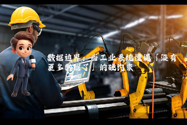 数据边界：当工业系统遭遇「没有更多数据了」的硬约束
